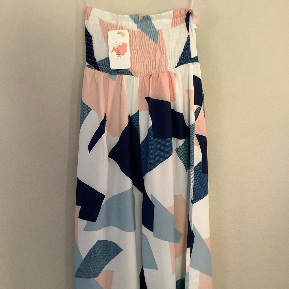 Colorful Abstract Jumpsuit - Picture 3 of 8